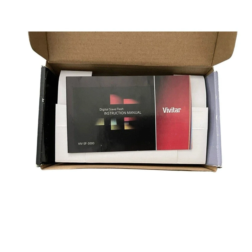 Vivitar Bounce Zoom Slave Flash Enhance Photo's Colors & Saturation New